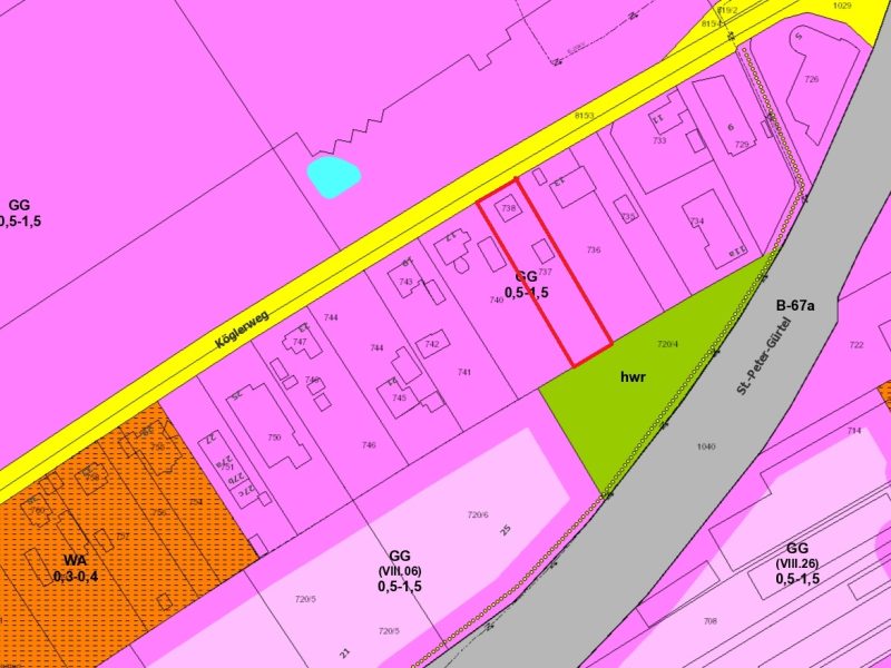 flächenwidmungsplan köglerstraße 15