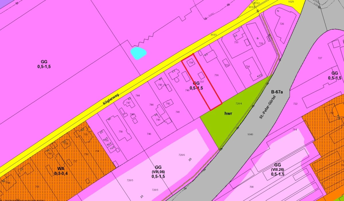 flächenwidmungsplan köglerstraße 15