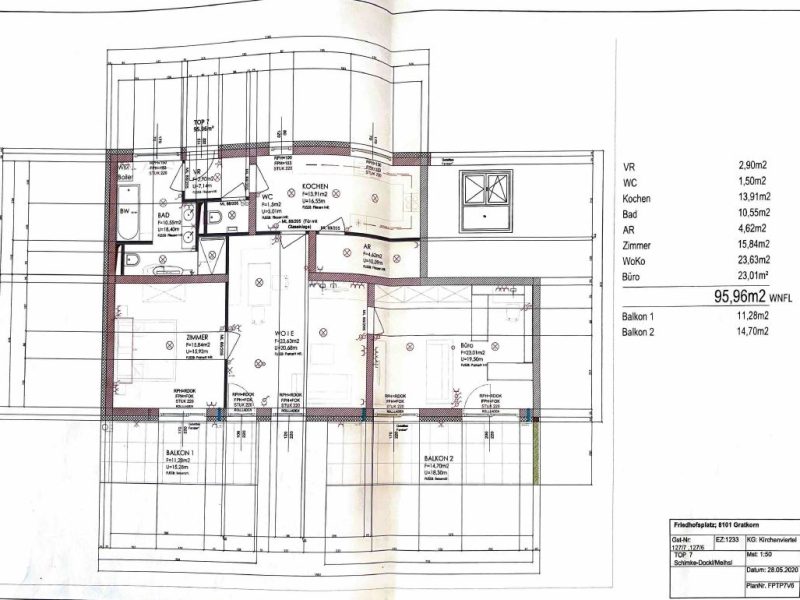 grundrissplan dr. karl renner straße 24