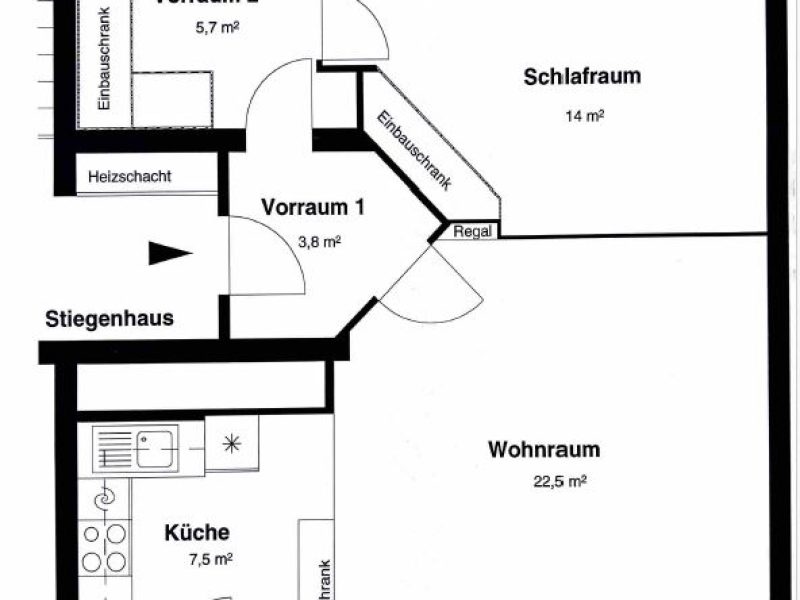 grundrissplan jakob redtenbacher gasse 20 top 34